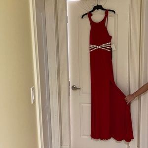 Red prom dress!